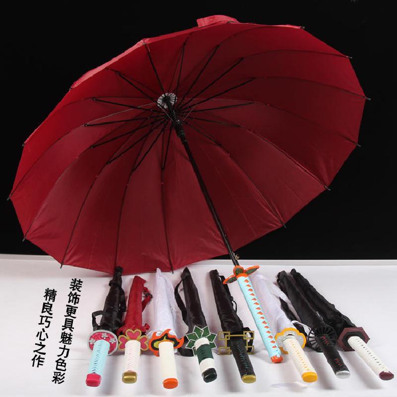 Demon Slayer Kimetsu No Yaiba Samurai Sword Umbrella