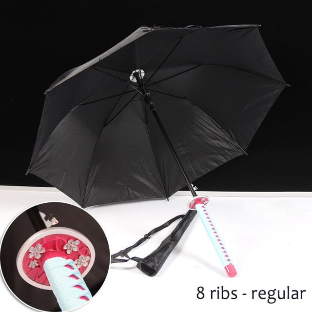 Demon Slayer Kimetsu No Yaiba Samurai Sword Umbrella