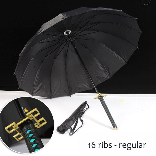 Demon Slayer Kimetsu No Yaiba Samurai Sword Umbrella