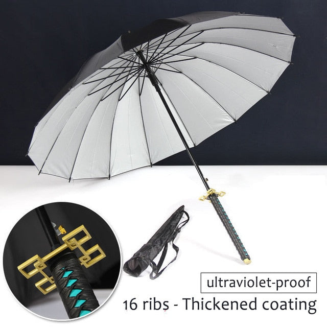 Demon Slayer Kimetsu No Yaiba Samurai Sword Umbrella